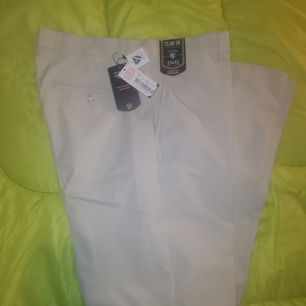 Daniel Cremieux Men's Light Khaki Chinos - Beige